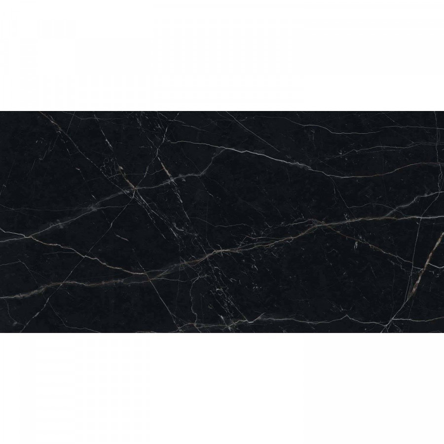 Керамогранит 150x75 9мм Marvel Dream A7FV Black Atlantis Lappato лаппатированная черный Atlas Concorde