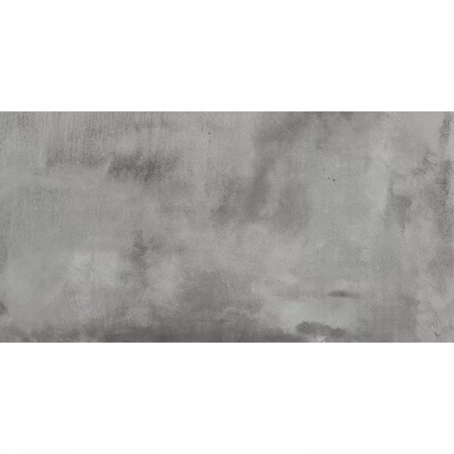 Керамогранит 150x75 9мм Blaze A7EY Aluminium Lapp лаппатированная серый Atlas Concorde