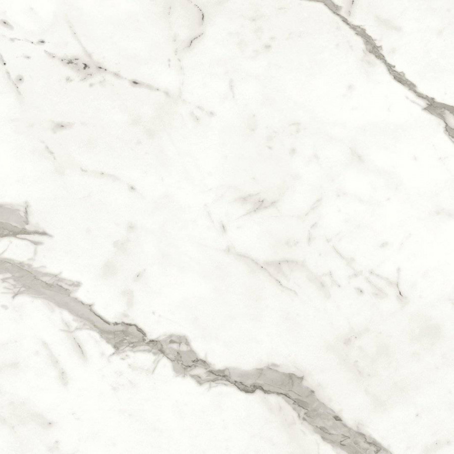 Керамогранит 60x60 9мм Marvel Shine A5TE Statuario Supremo Silk сатинированная белый Atlas Concorde