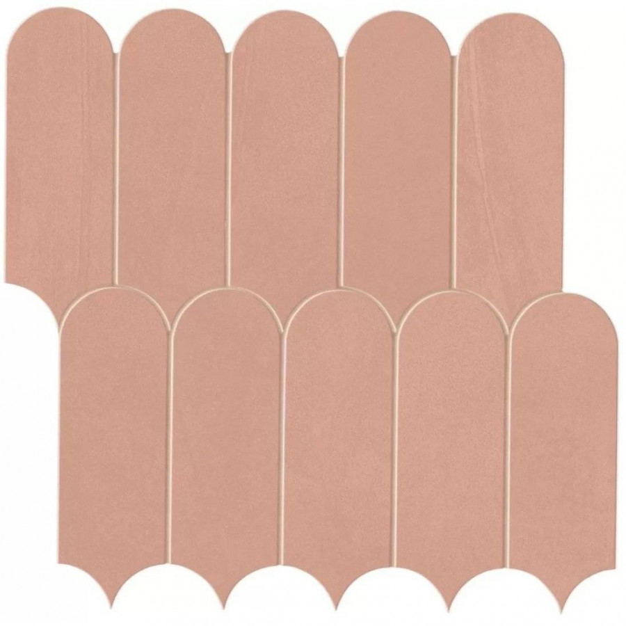 Мозаика 30x30 8.5мм Prism A4Z0 Bloom Mosaico Bead матовая розовый Atlas Concorde