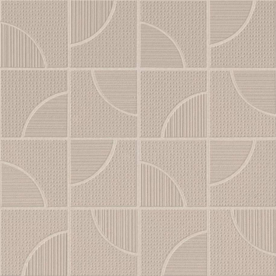 Мозаика 32x32 8.5мм Aplomb A6SM Canvas Mosaico Arch матовая коричневый Atlas Concorde