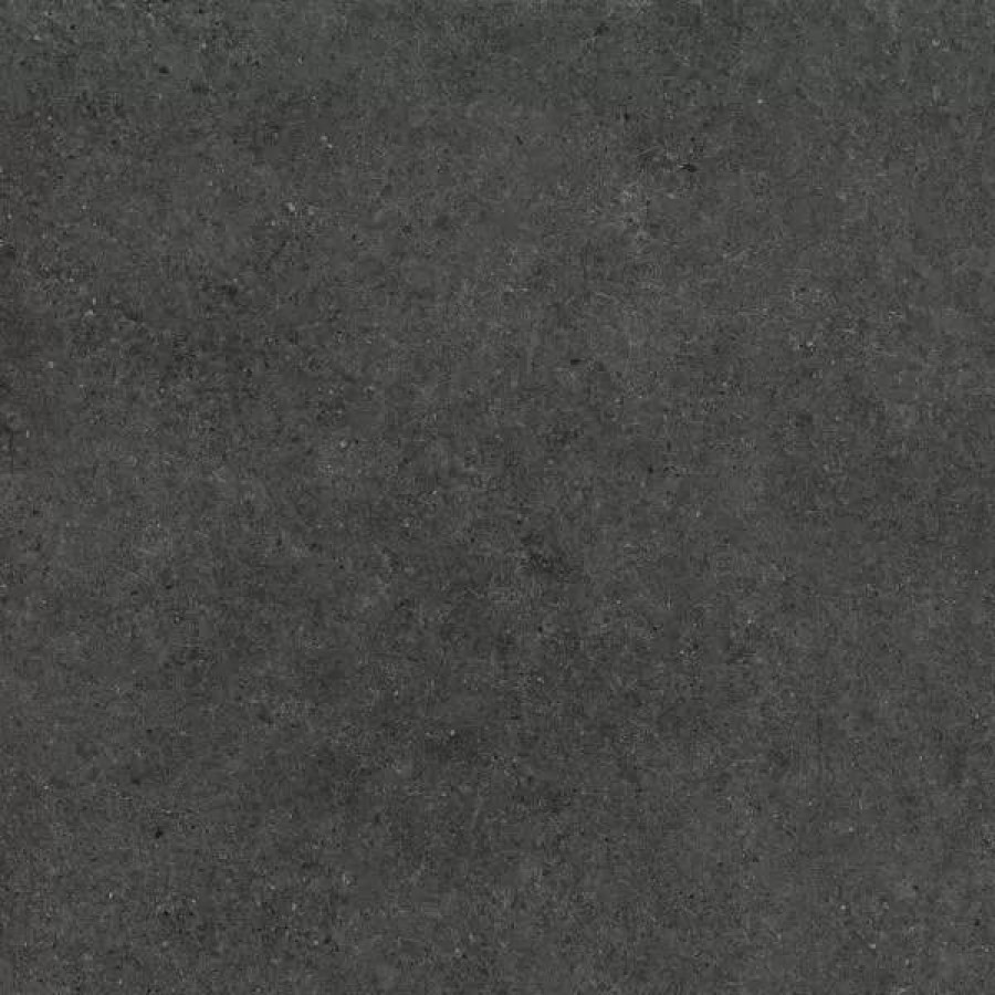 Керамогранит 60x60 9мм Boost Stone A6RP Tarmac матовая черный Atlas Concorde