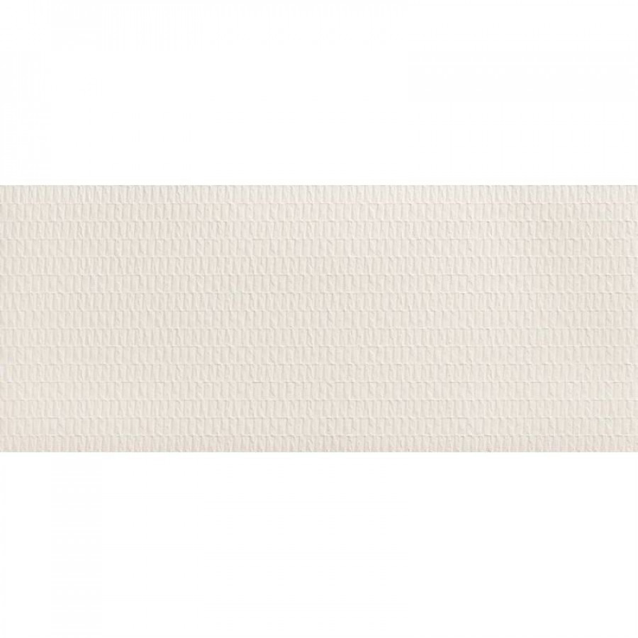 Керамическая плитка 120x50 8.5мм 3D Wall Plaster AHQU Origami White матовая белый Atlas Concorde