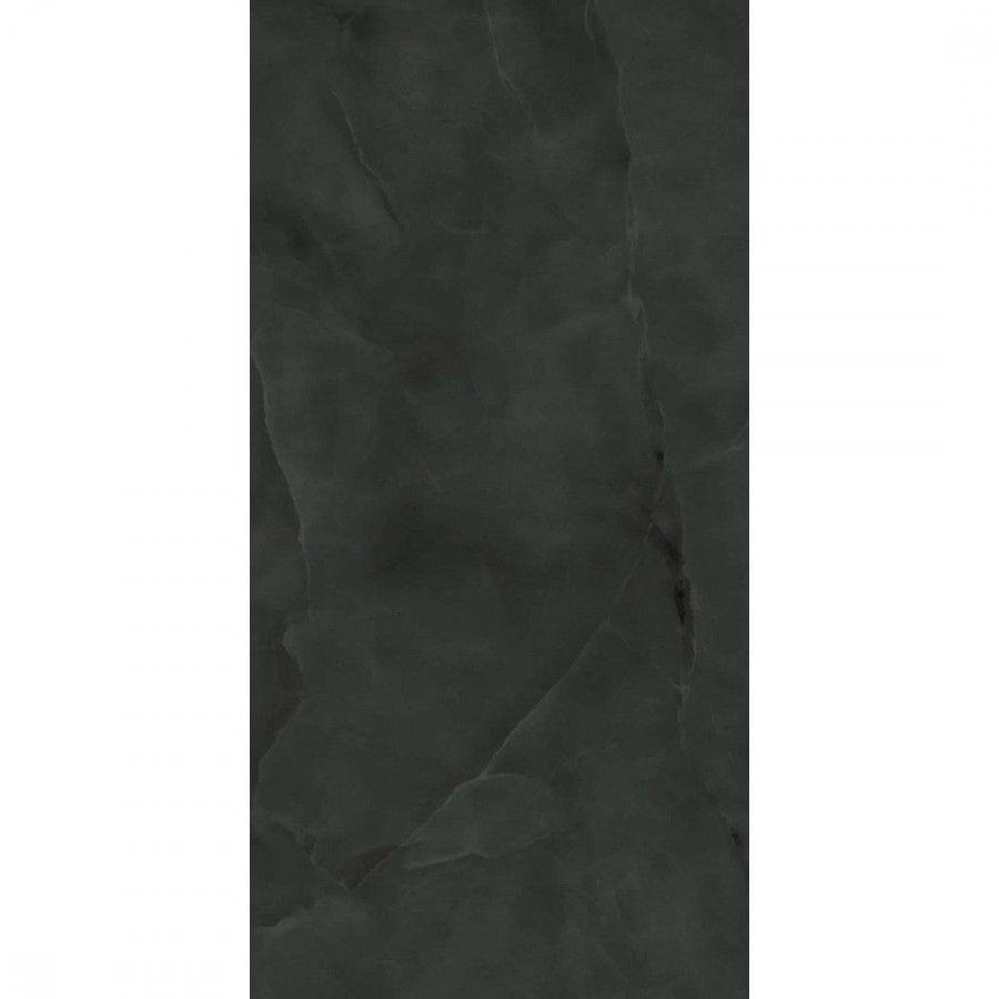 Керамогранит 120x60 9мм Marvel Onyx AJBT Noir Lapp лаппатированная черный Atlas Concorde
