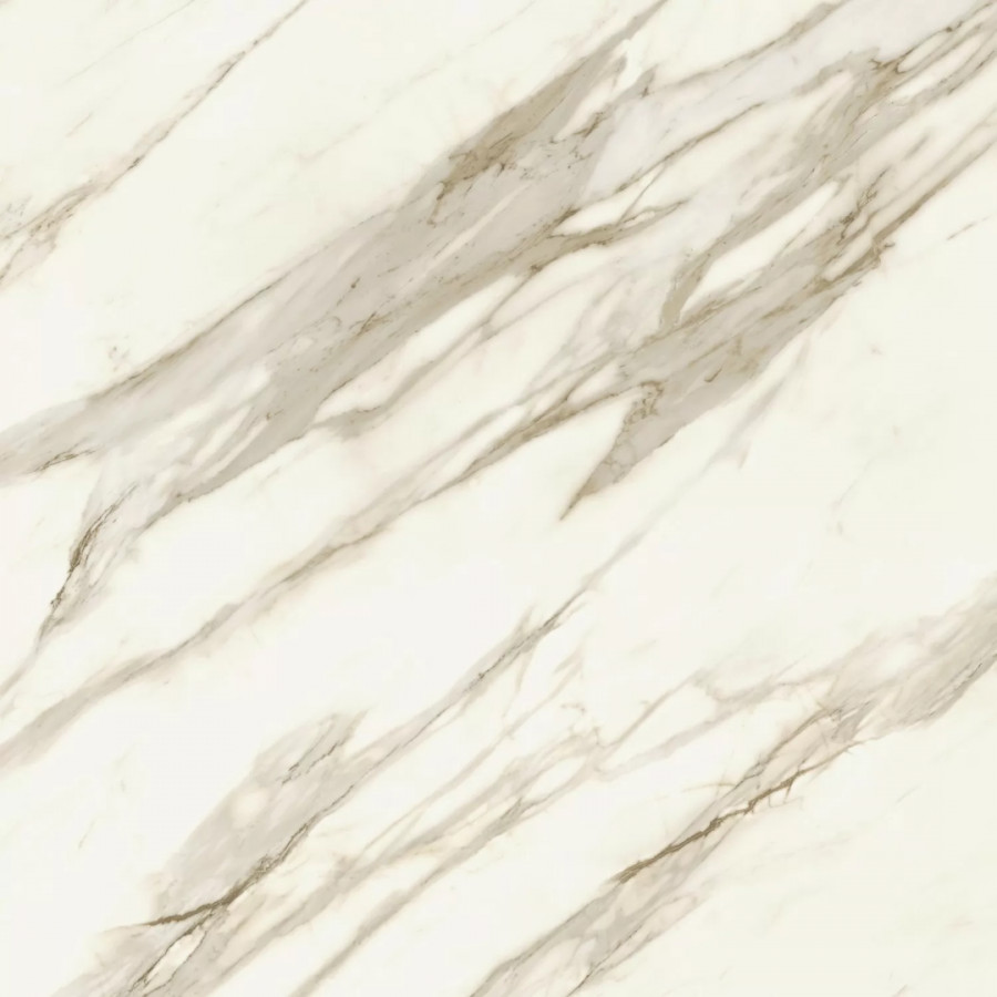 Керамогранит 120x120 9мм Marvel Meraviglia AJID Calacatta Bernini Lapp лаппатированная белый Atlas Concorde