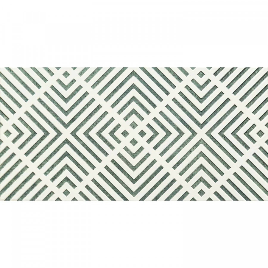 Декор 60x30 11мм Touch 3 матовая белый Tubadzin