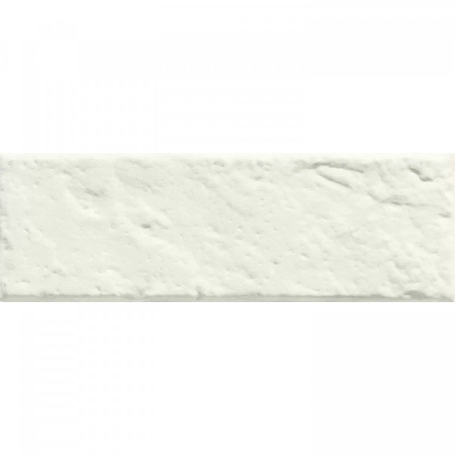 Керамическая плитка 24x8 10мм All In White 6 Str матовая белый Tubadzin