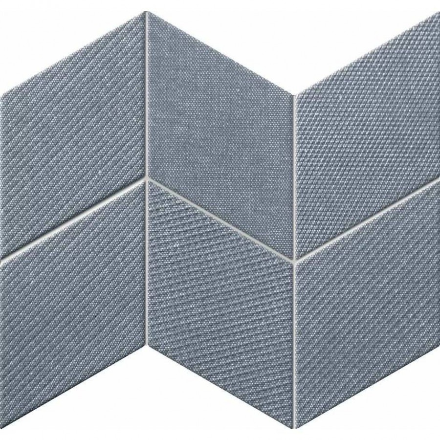 Мозаика 30x23 10мм House of Tones Navy матовая синий Tubadzin