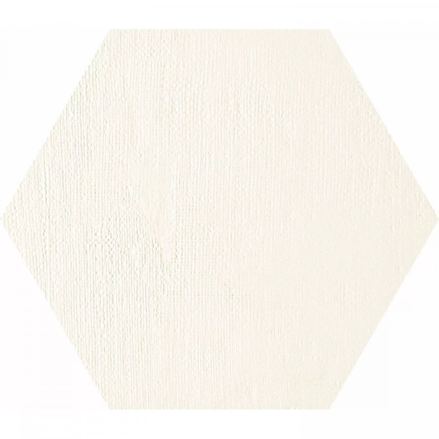 Декор 22x19 11мм Mild Garden White Hex матовая белый Tubadzin