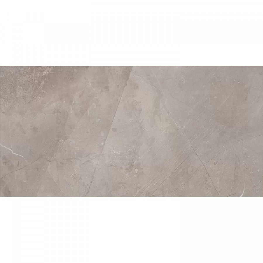 Керамическая плитка 60x30 10мм Muse Silver глянцевая серый Tubadzin