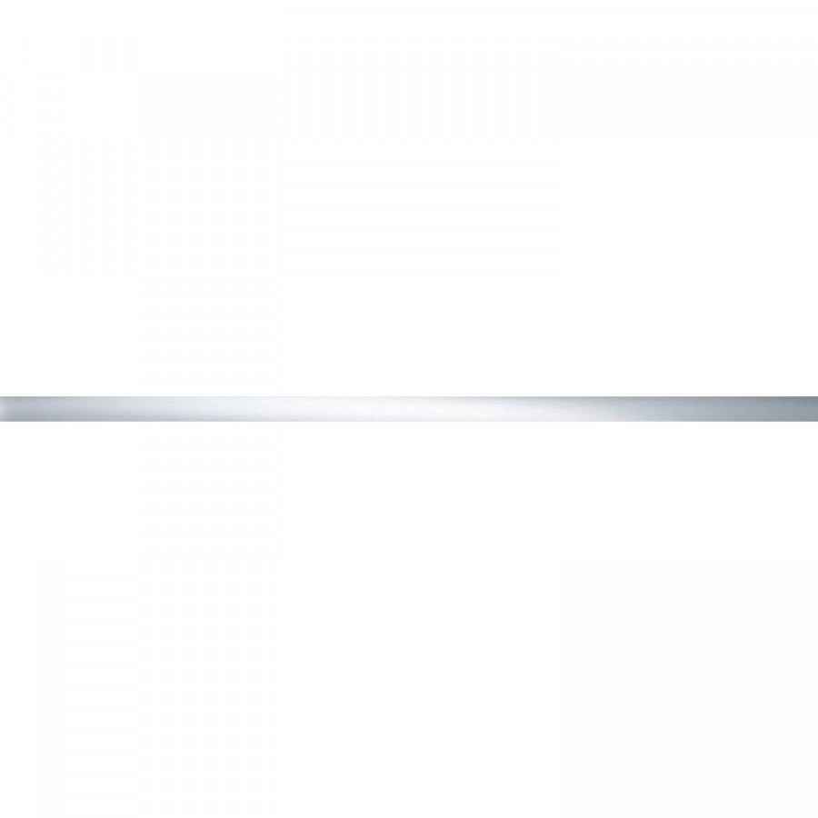 Бордюр 75x2 10мм Vienna Steel 18 глянцевая серый Tubadzin