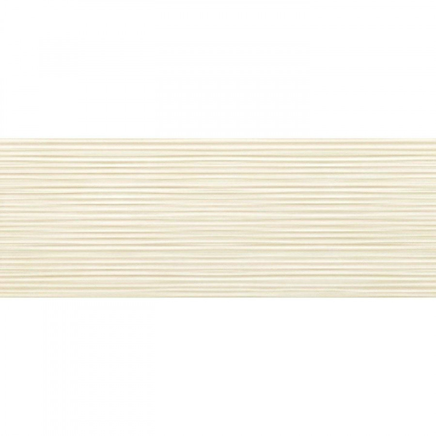 Керамическая плитка 90x33 10мм Horizon Ivory Str матовая бежевый Tubadzin
