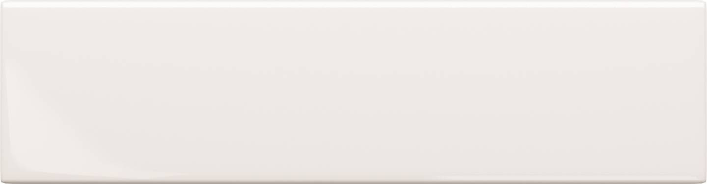 Керамическая плитка 30x8 10мм Masovia Bianco Gloss глянцевая белый Tubadzin