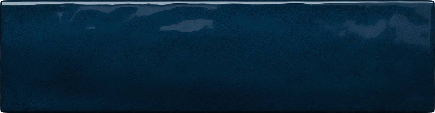 Керамическая плитка 30x8 10мм Masovia Blu Marino B Gloss Str глянцевая синий Tubadzin