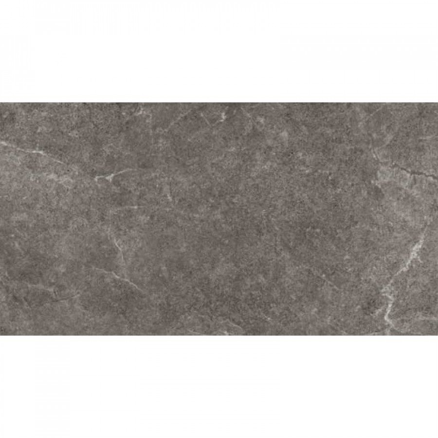 Керамогранит 122x61 9.5мм Holystone R63HO.DK Dark матовая серый Tuscania Ceramiche