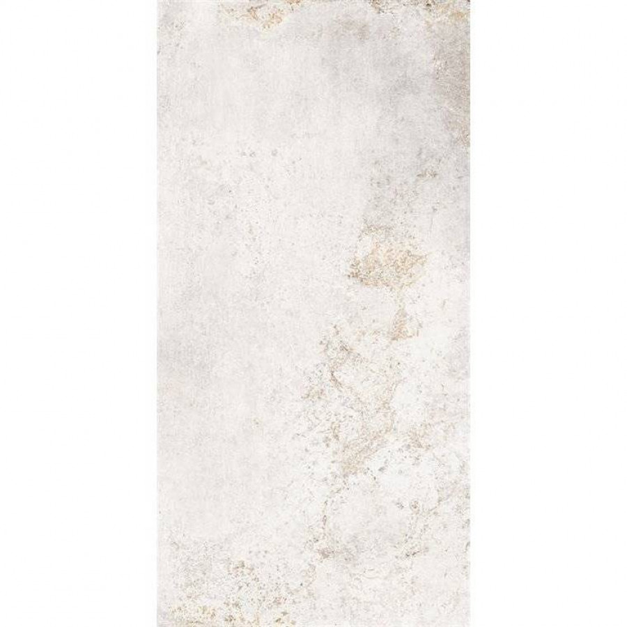 Керамогранит 122x61 9.5мм Metropolitan R63MENI NEW Nichel Rett. матовая белый Tuscania Ceramiche