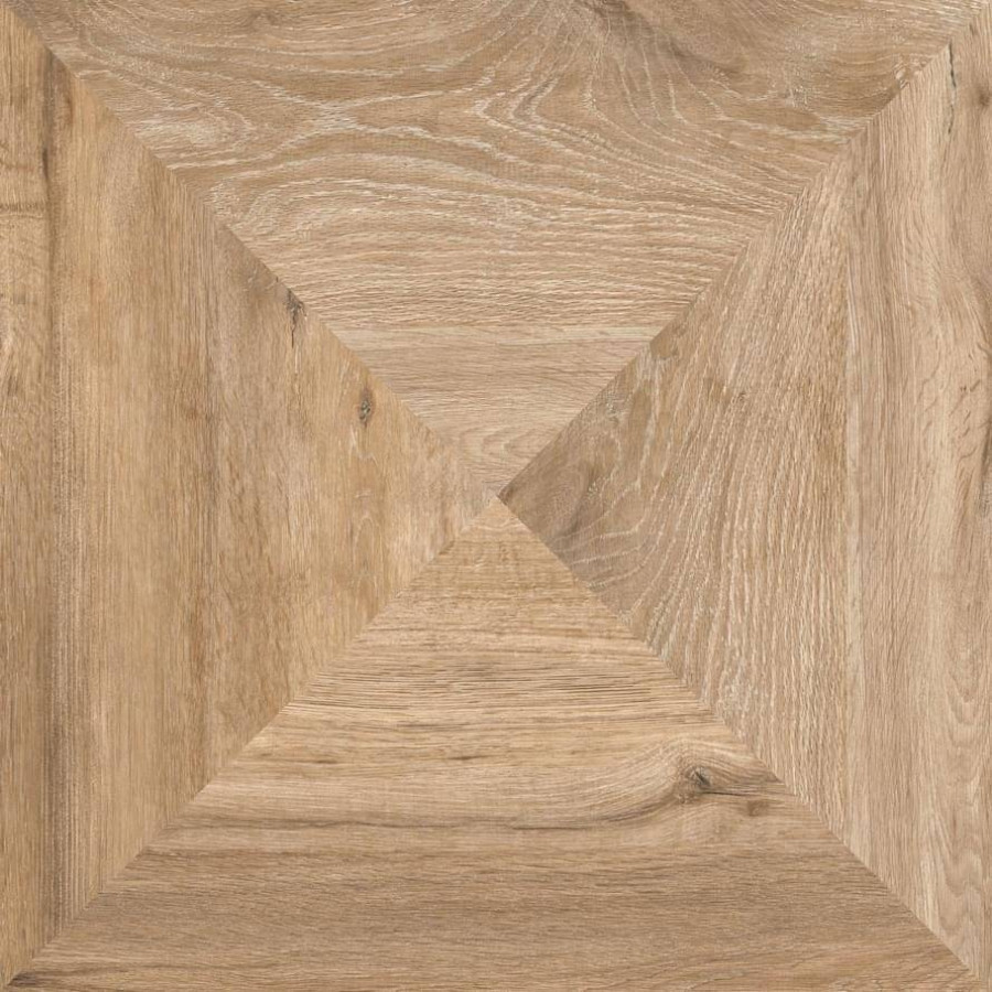 Керамогранит 80x80 8мм Caseto Roble матовая коричневый Undefasa