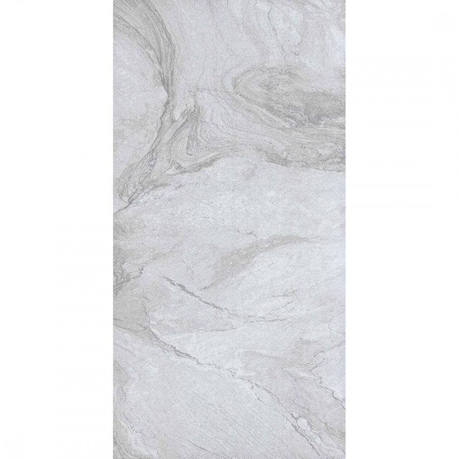 Керамогранит 120x60 10мм Arena Grey Granuled Sugar глянцевая серый Usak Seramik