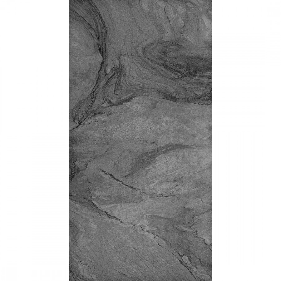 Керамогранит 120x60 10мм Toronto Black Granuled Sugar глянцевая черный Usak Seramik