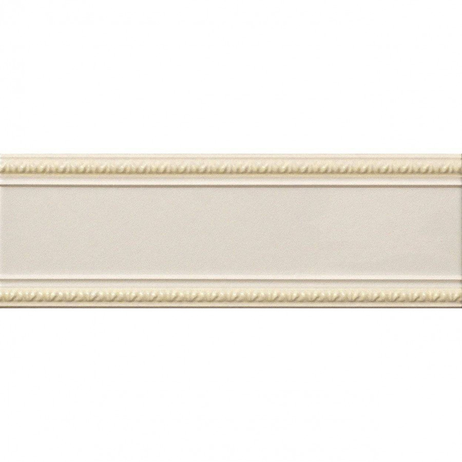 Бордюр 30x10 9мм Lirica Crema Listello глянцевая бежевый Vallelunga