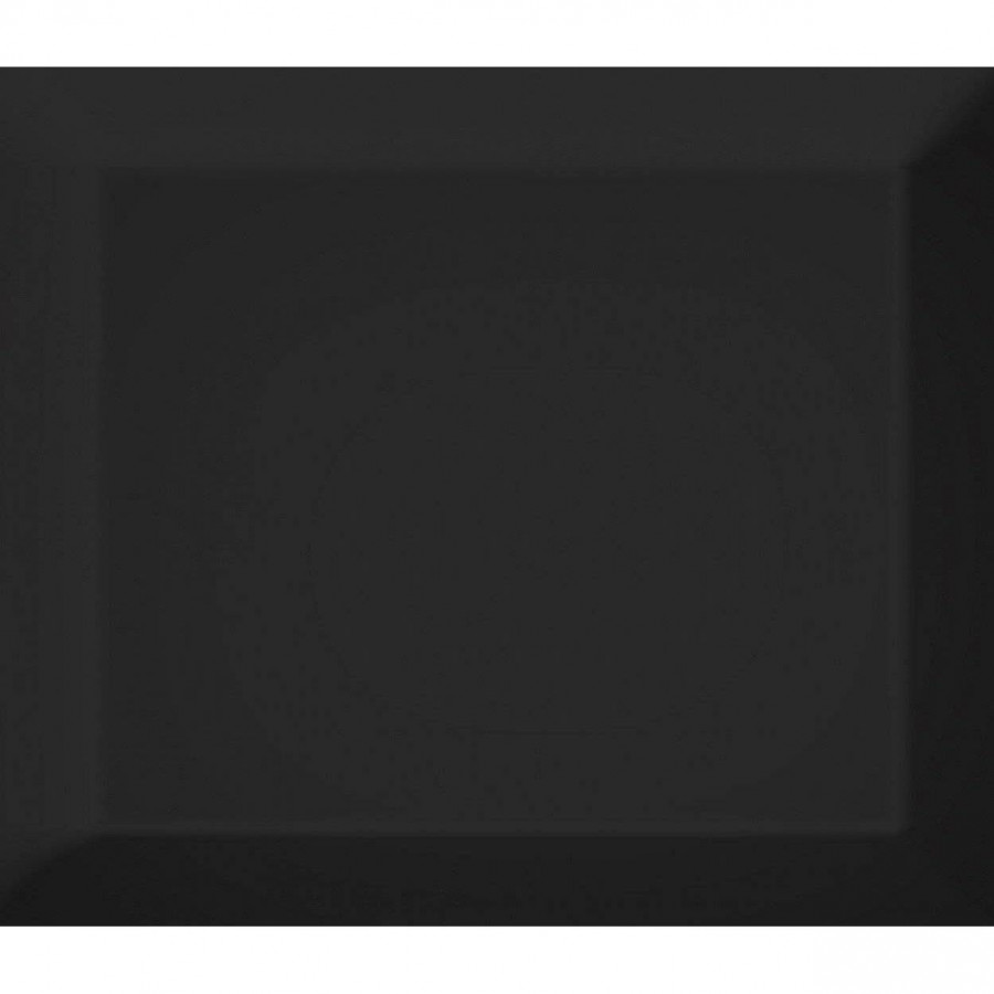 Керамическая плитка 14x12 9мм Sospiri Diamante Nero Lux. глянцевая черный Vallelunga