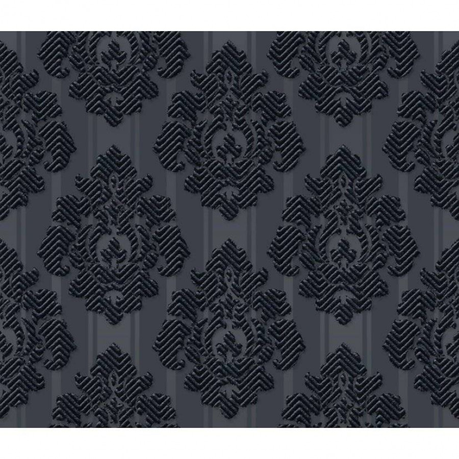 Декор 14x12 9мм Sospiri Tiffany Avio сатинированная черный Vallelunga