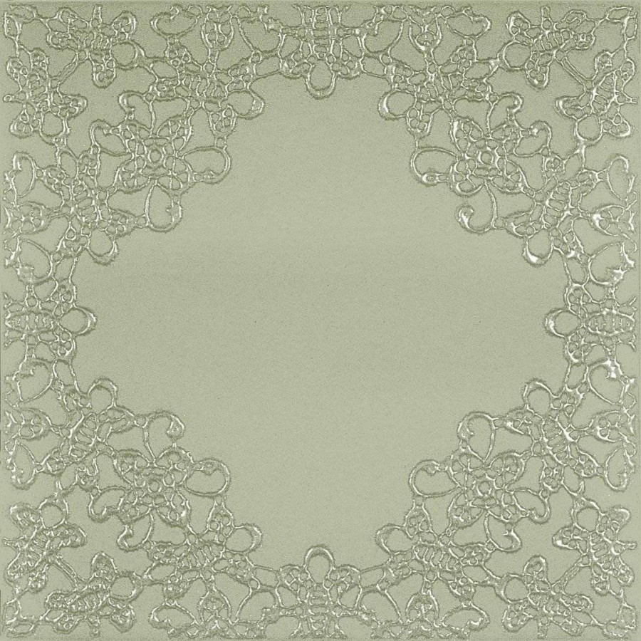 Декор 15x15 8мм Soffio 6001068 Dec. Dora Salvia матовая зеленый Vallelunga