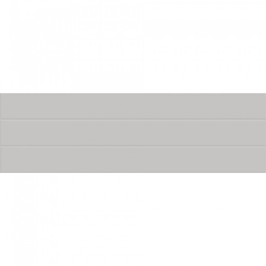 Керамическая плитка 99x33 9.5мм Revesta VRO3340LR Losanga Nuvola Rett матовая серый Vallelunga