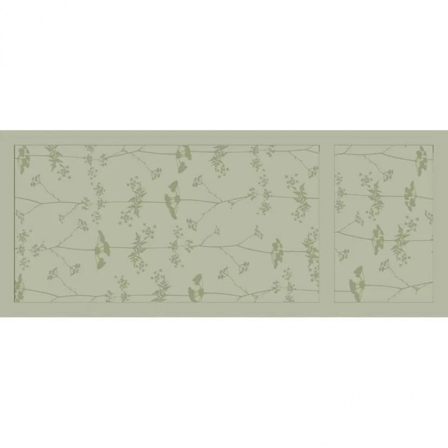 Керамическая плитка 120x50 9мм Neo 00NEO125ZSR Zoe Salvia матовая зеленый Vallelunga