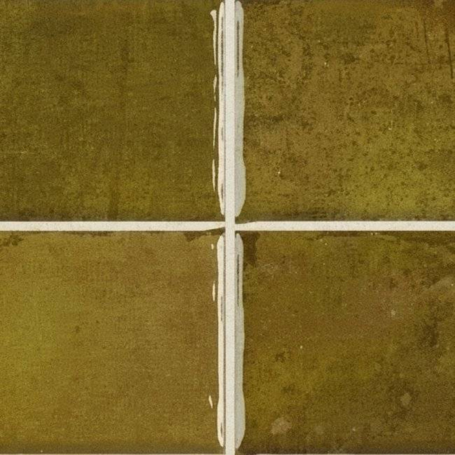 Керамическая плитка 20x20 7.8мм Nairobi Noa Moss (10x10) глянцевая зеленый Vilar Albaro