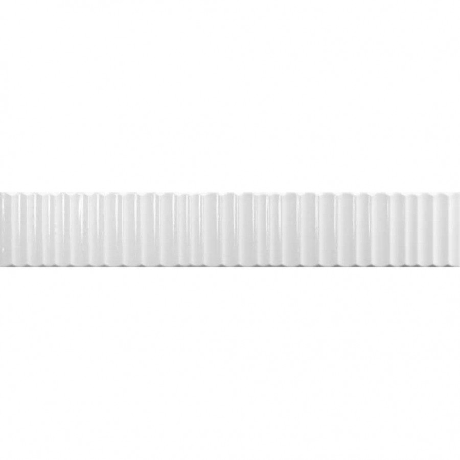 Керамическая плитка 30x5 8.4мм Tokyo White Brillo глянцевая белый Vilar Albaro