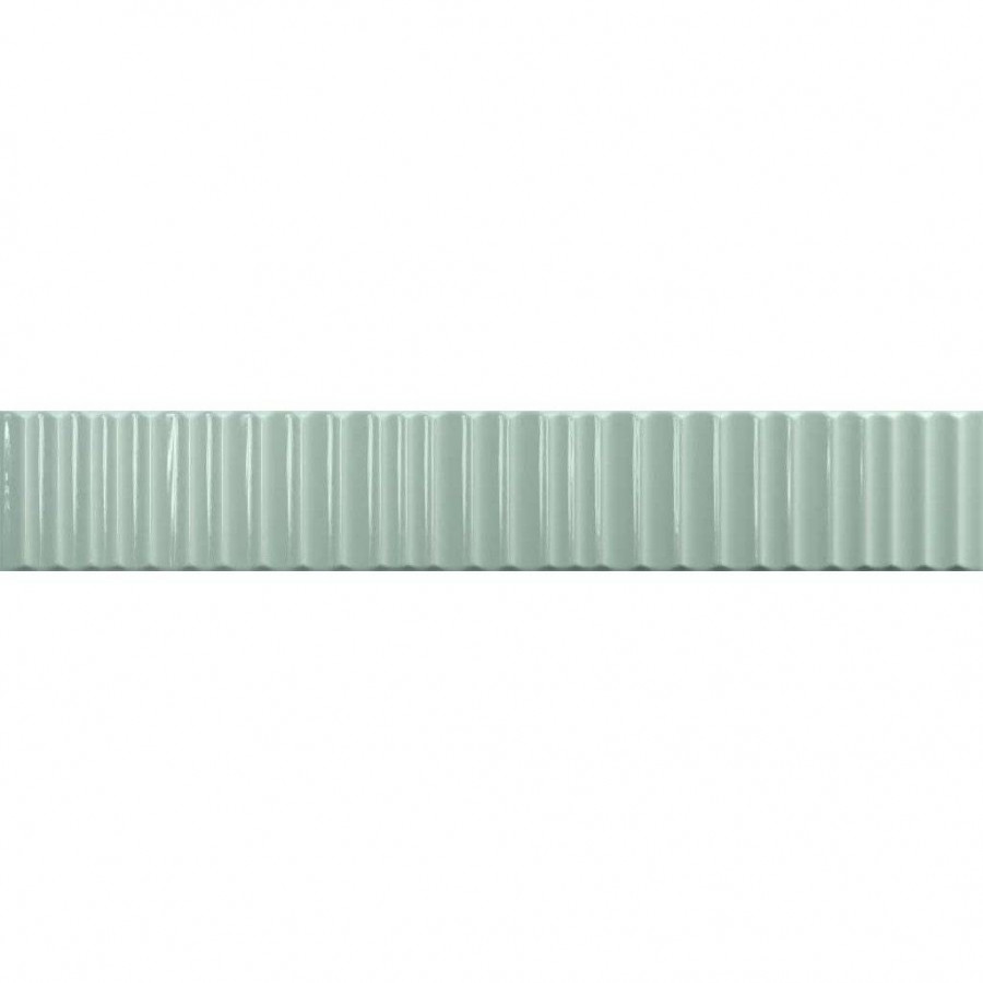 Керамическая плитка 30x5 8.4мм Tokyo Fern Brillo глянцевая зеленый Vilar Albaro