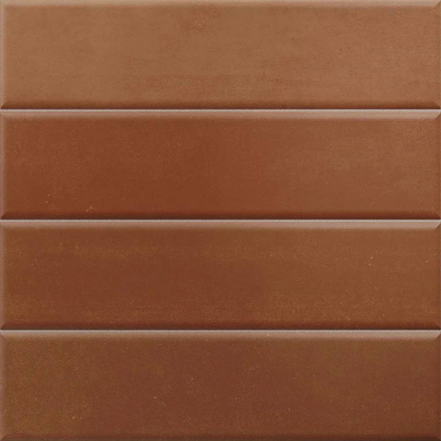 Керамическая плитка 20x20 7.8мм Terre Tandoori 5x20 матовая коричневый Vilar Albaro