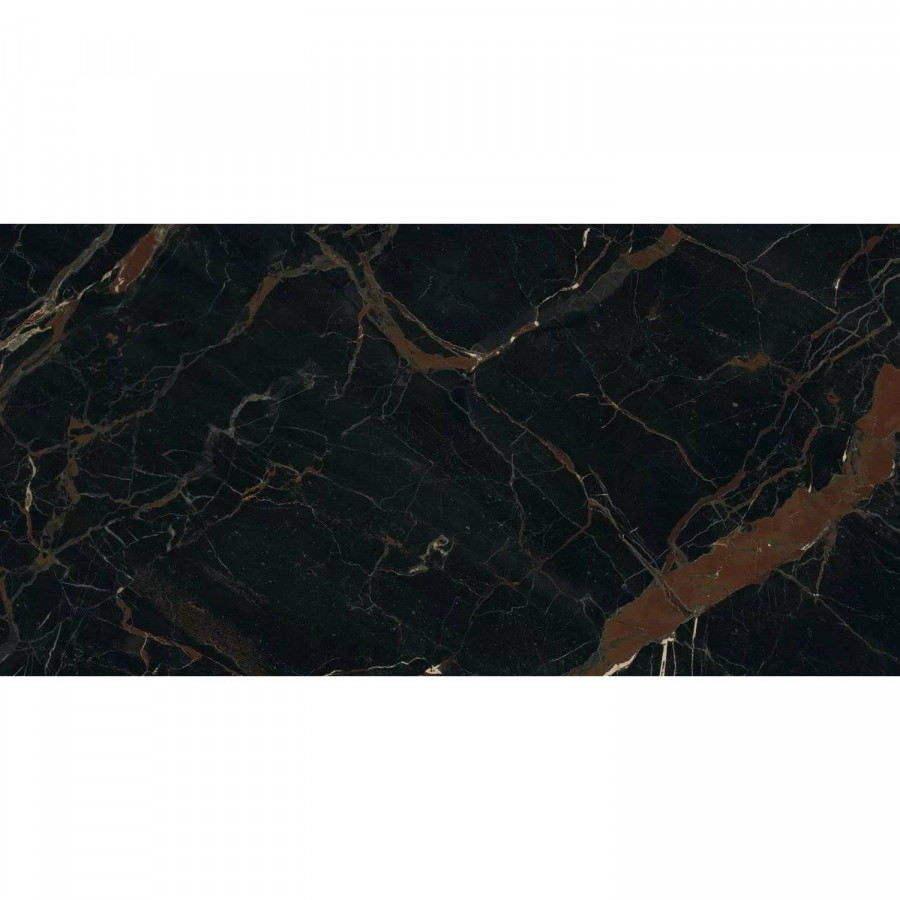 Керамогранит 160x80 9мм Forte dei Marmi 610015000668 Ombra Di Caravaggio Lapp / Форте Де Марми Омбра Ди Караваджо Лапп лаппатированная черный Atlas Concorde Russia