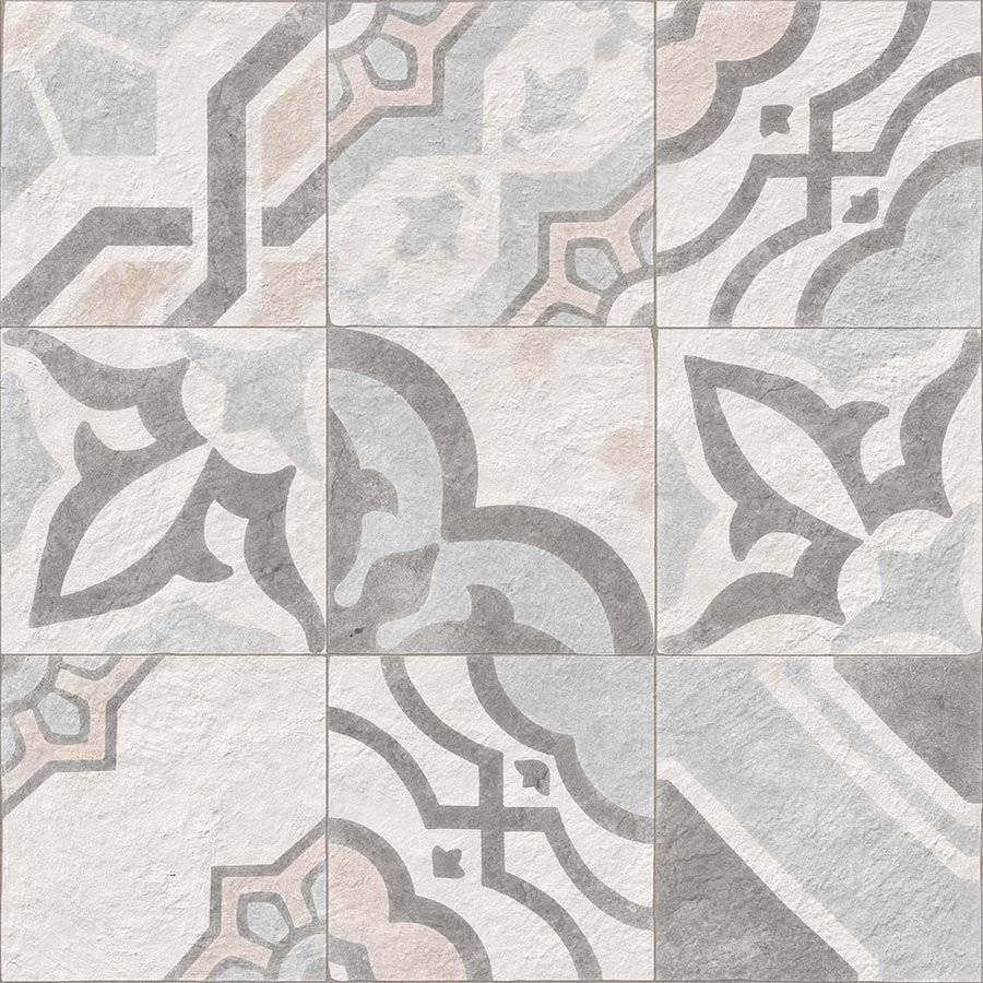 Декор 60x60 9мм Delta Atokos Multicolor матовая серый Vives