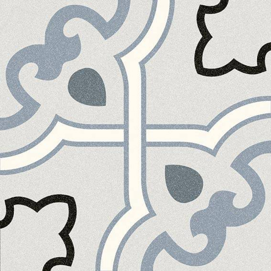 Керамогранит 20x20 8мм Alameda Bucareli-R Cielo матовая синий Vives