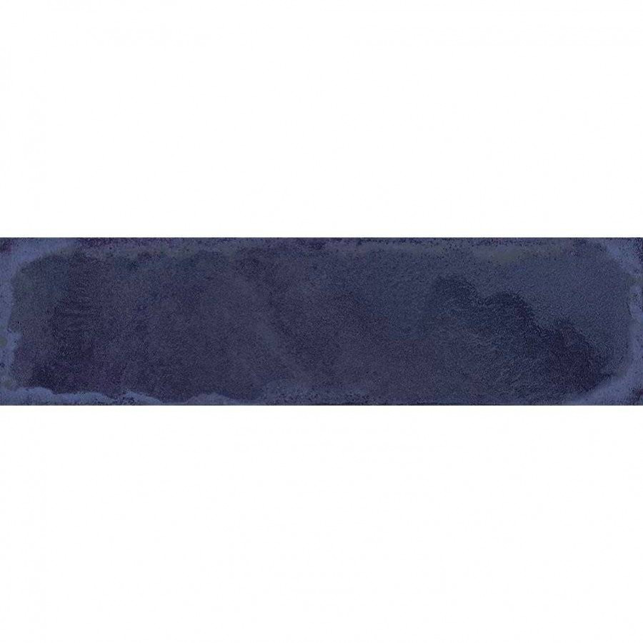Керамическая плитка 32x8 8мм Luca AB|C Marino Настенная матовая синий Vives