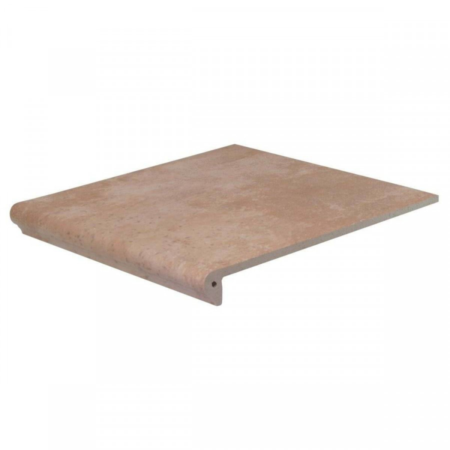 Ступень клинкерная плитка 32x31 9.5мм Atrium 243166514/WKS31150 S Cotto Florentiner-Stufe матовая бежевый Westerwalder