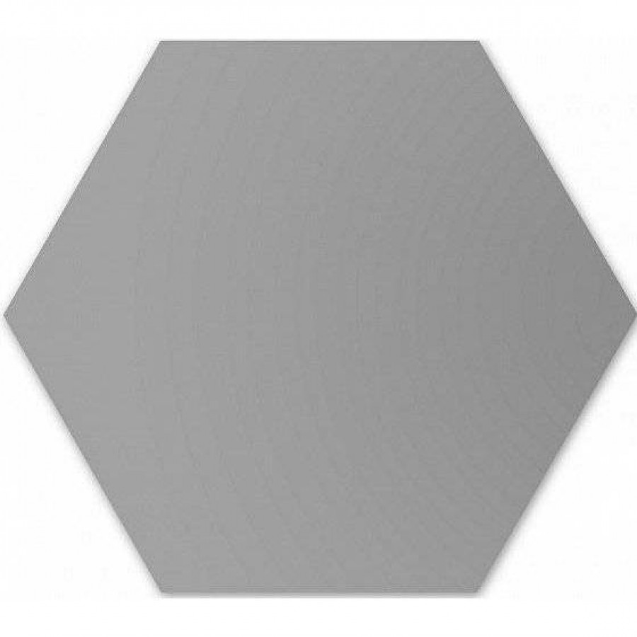 Керамогранит 23x20 8мм Floor Tiles 113838 Hexa R9 Ash Grey Matt матовая серый WOW