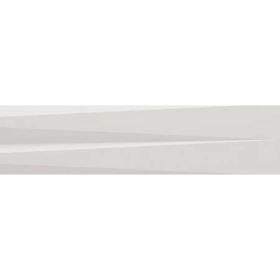 Керамическая плитка 30x8 9мм Stripes 108931 Transition Ice White Matt матовая белый WOW