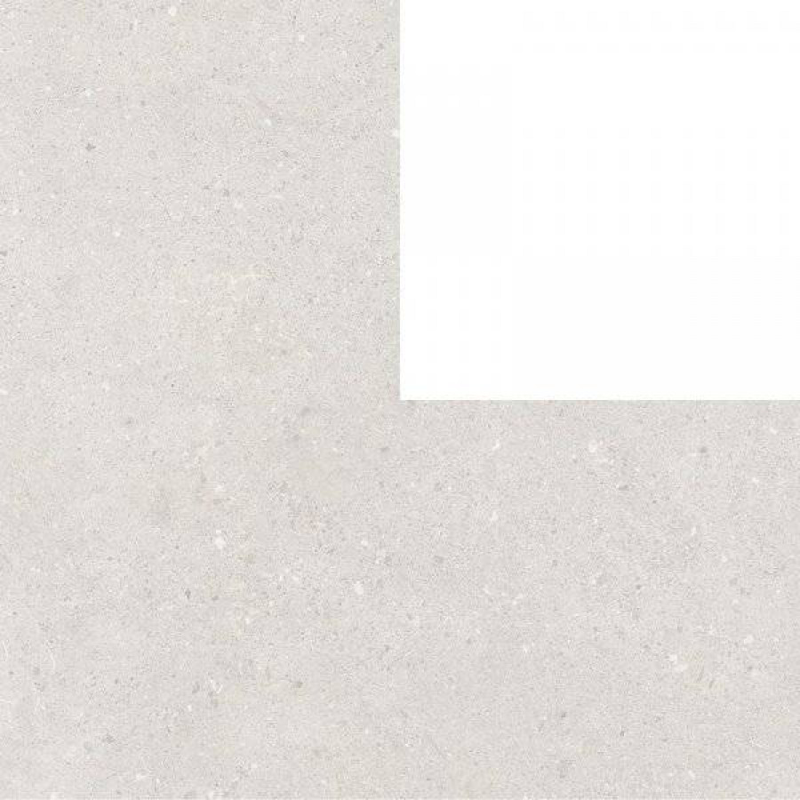 Керамогранит 19x19 8.5мм Puzzle Elle Floor White Stone матовая белый WOW