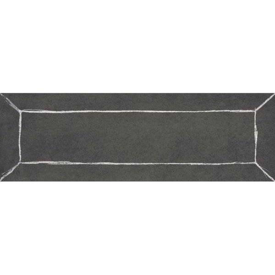 Керамическая плитка 16x5 11мм Freehand Free Smoke Bevel матовая белый WOW