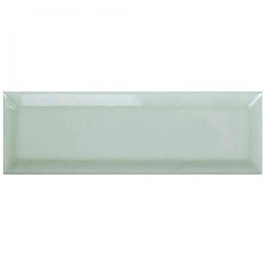 Керамическая плитка 16x5 11мм Alchemist 124121 Sage Bevel глянцевая зеленый WOW