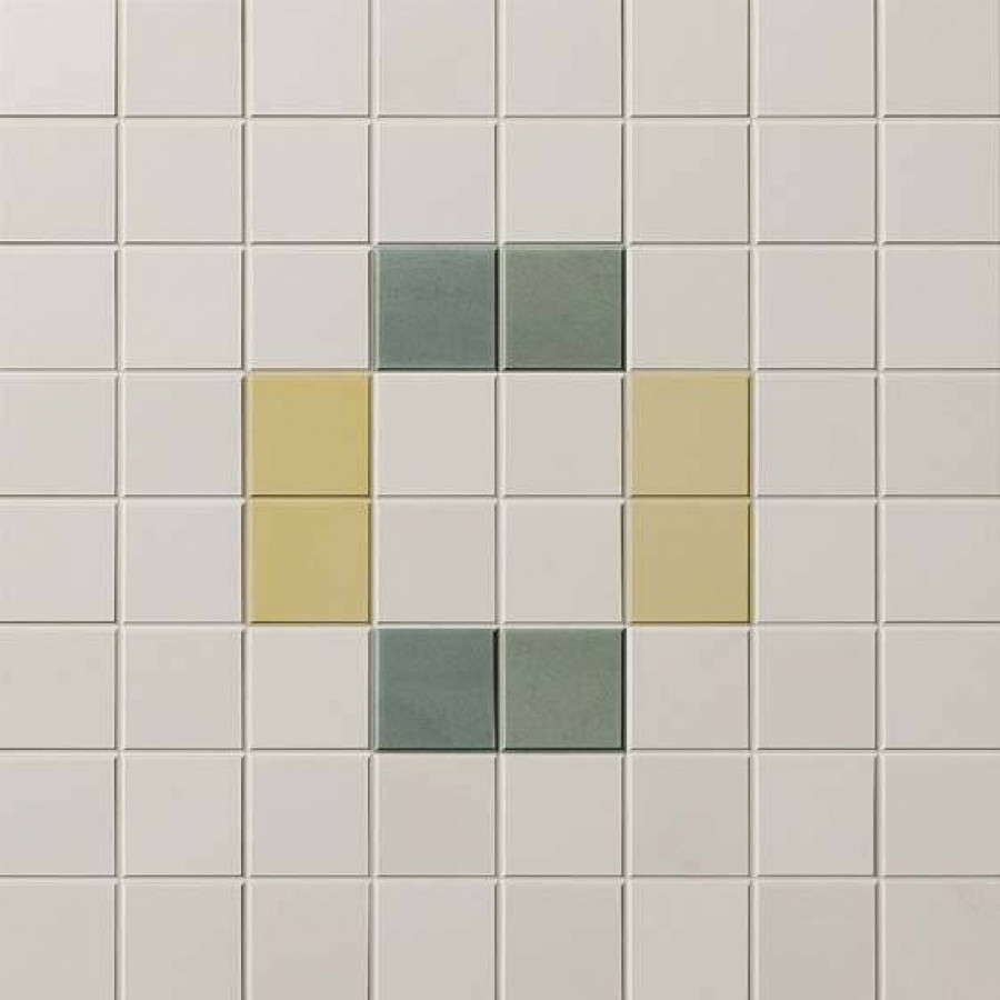 Керамогранит 28x28 8.5мм Tesserae 127400 Play Two Fruti матовая бежевый WOW