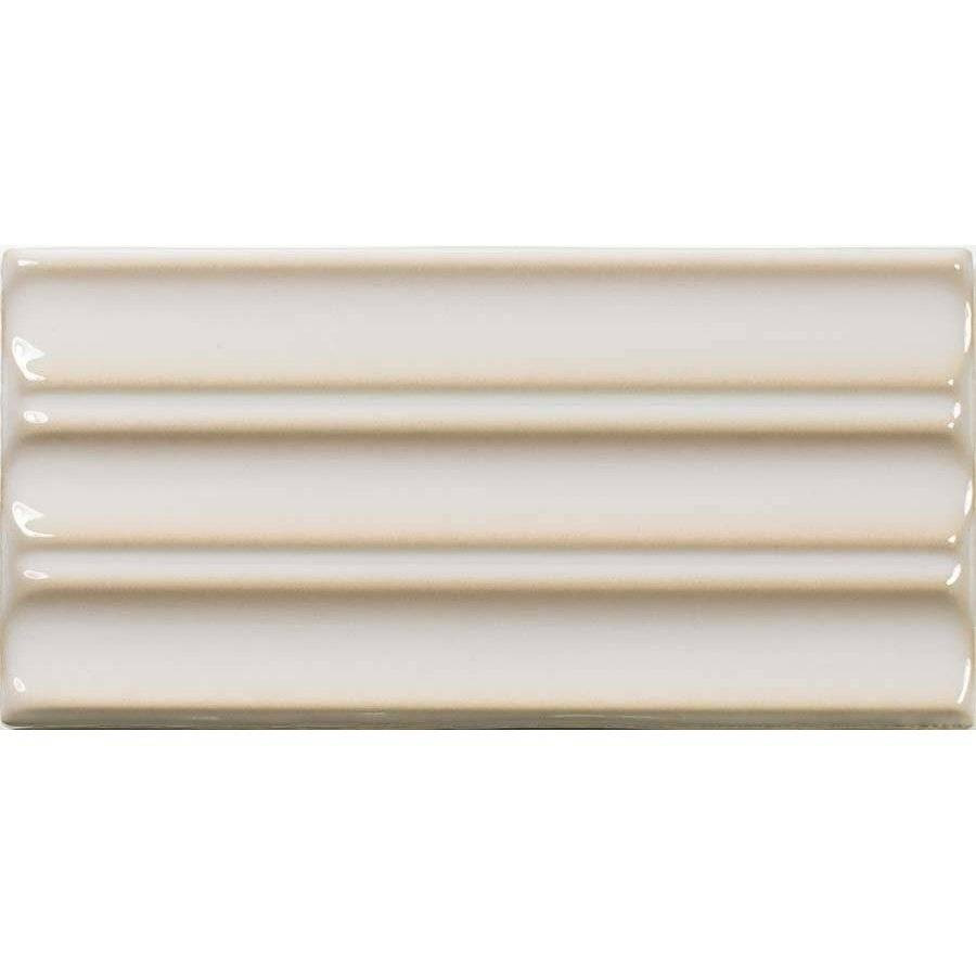 Керамическая плитка 13x6 11.5мм Fayenza 127293 Belt Deep White глянцевая белый WOW