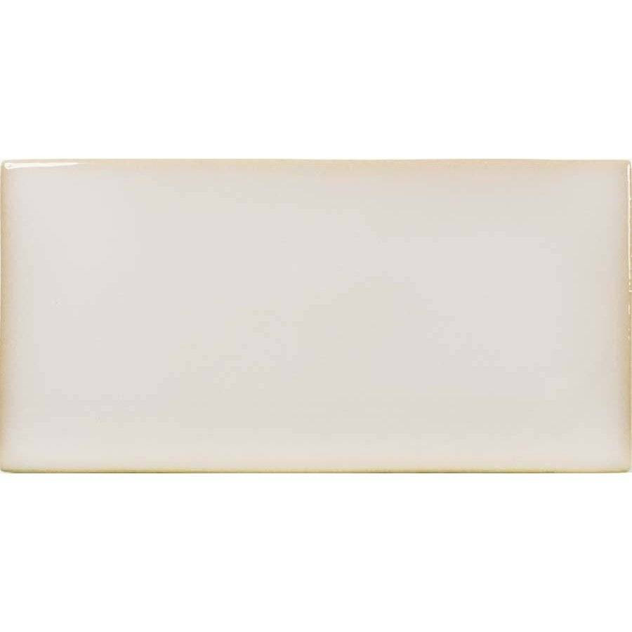 Керамическая плитка 13x6 10мм Fayenza 126997 Deep White глянцевая белый WOW