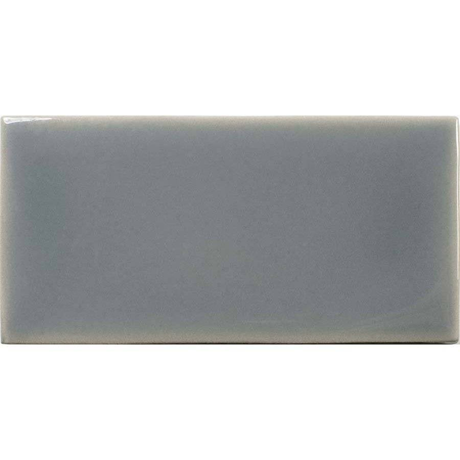Керамическая плитка 13x6 10мм Fayenza 126999 Mineral Grey глянцевая серый WOW