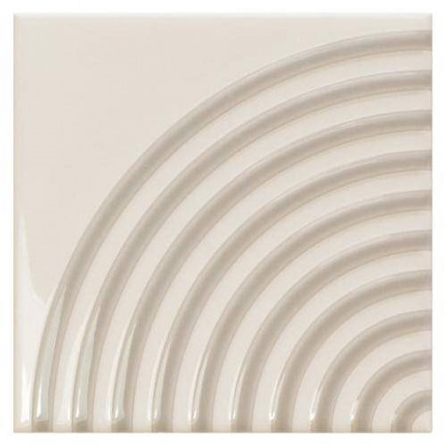 Керамическая плитка 13x13 8.5мм Twister 129323 Vapor Greige глянцевая бежевый WOW