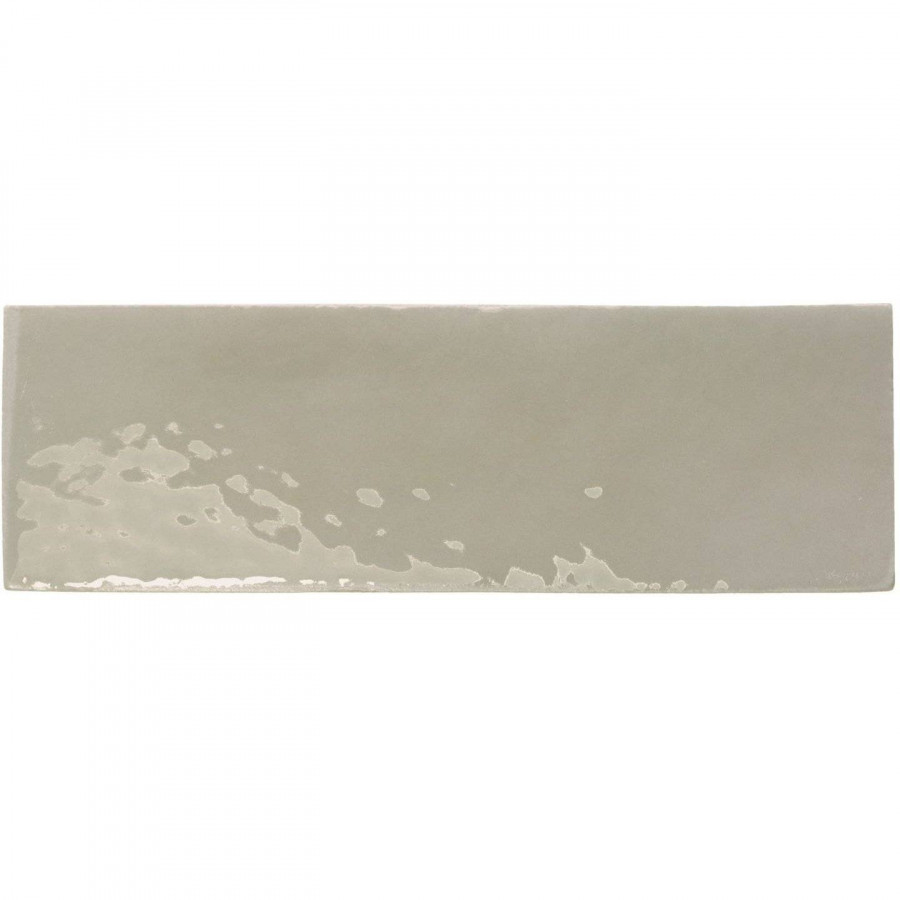 Керамогранит 15x5 8.5мм Rebels 129060 Sage Gloss глянцевая серый WOW