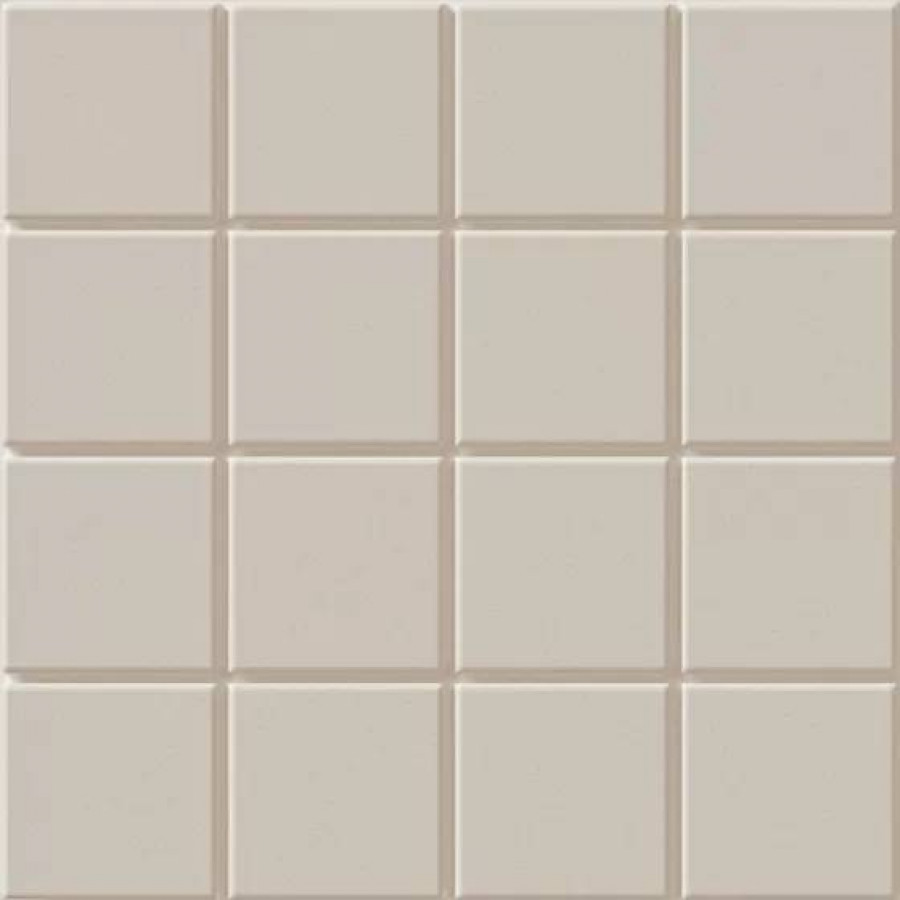 Керамогранит 15x15 8.5мм Raster 131364 Grid S Chalk матовая бежевый WOW